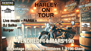 Harley on tour